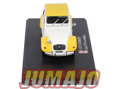 2CVAP110 Voiture 1/43 ELIGOR Auto plus : CITROEN 2CV La 2CV 6 Soleil