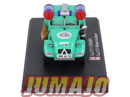 2CVAP13 Voiture 1/43 ELIGOR Auto plus : CITROEN 2CV Méhari Du Désert
