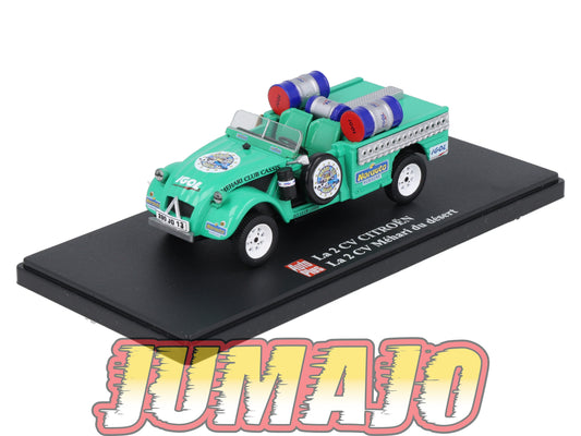 2CVAP13 Voiture 1/43 ELIGOR Auto plus : CITROEN 2CV Méhari Du Désert
