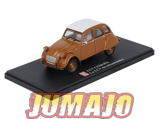 2CVAP208 Voiture 1/43 ELIGOR Auto plus : CITROEN 2CV La 2CV Du Soixantenaire