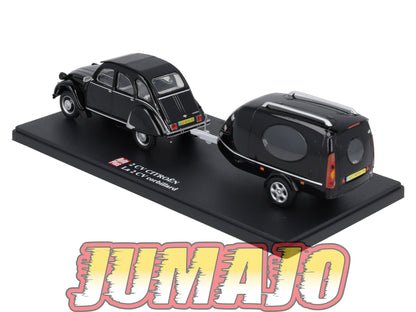 2CVAP20 Voiture 1/43 ELIGOR Auto plus : CITROEN 2CV Corbillard