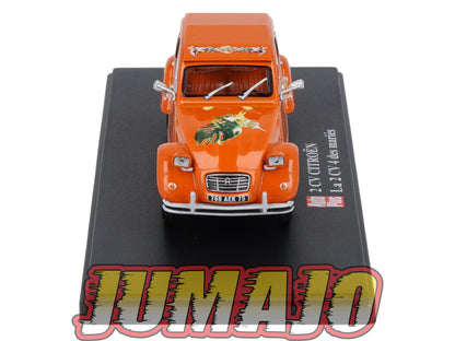 2CVAP250 Voiture 1/43 ELIGOR Auto plus : CITROEN 2CV La 2CV 4 Des Mariés