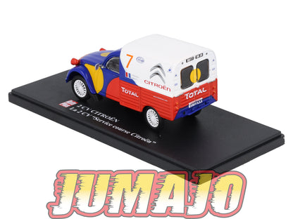 2CVAP260 Voiture 1/43 ELIGOR Auto plus : CITROEN 2CV Service Course Citroën Total
