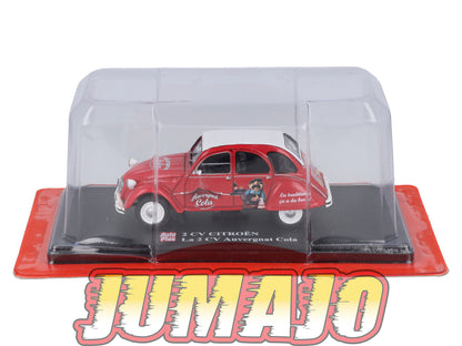 2CVAP261 Voiture 1/43 ELIGOR Auto plus : CITROEN 2CV La 2CV Auvergnat Cola