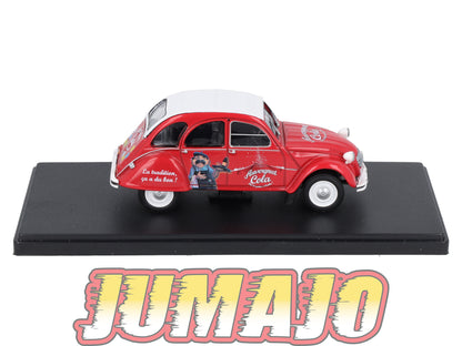 2CVAP261 Voiture 1/43 ELIGOR Auto plus : CITROEN 2CV La 2CV Auvergnat Cola