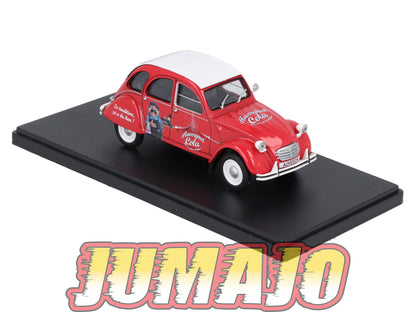 2CVAP261 Voiture 1/43 ELIGOR Auto plus : CITROEN 2CV La 2CV Auvergnat Cola