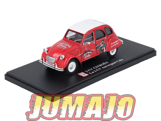 2CVAP261 Voiture 1/43 ELIGOR Auto plus : CITROEN 2CV La 2CV Auvergnat Cola