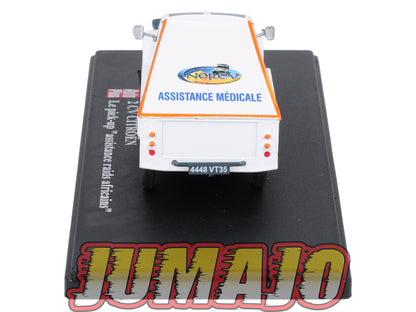 2CVAP262 Voiture 1/43 ELIGOR Auto plus : CITROEN 2CV Pick UP Assistance Raids Africains