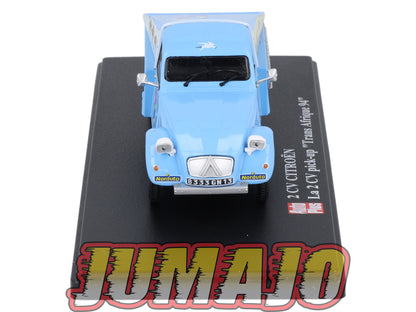 2CVAP37 voiture 1/43 ELIGOR Autoplus CITROËN 2CV Trans Afrique 94