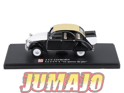 2CVAP39 Voiture 1/43 ELIGOR Auto plus : CITROEN 2CV La 2CV 6 En Queue De Pie