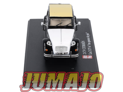 2CVAP39 Voiture 1/43 ELIGOR Auto plus : CITROEN 2CV La 2CV 6 En Queue De Pie
