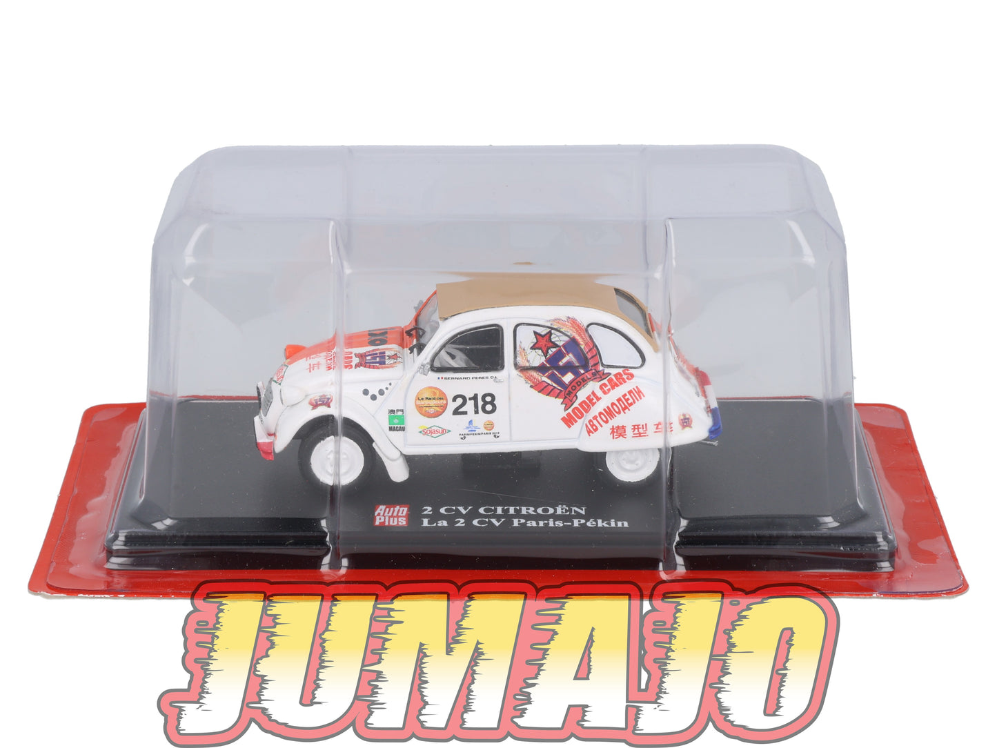 2CVAP51 Voiture 1/43 ELIGOR Auto plus : CITROEN 2CV Paris / Pekin