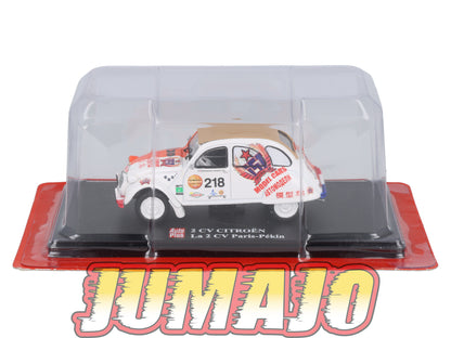2CVAP51 Voiture 1/43 ELIGOR Auto plus : CITROEN 2CV Paris / Pekin