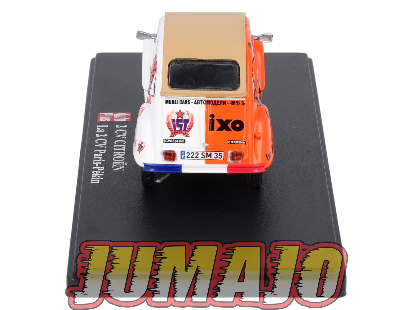 2CVAP51 Voiture 1/43 ELIGOR Auto plus : CITROEN 2CV Paris / Pekin