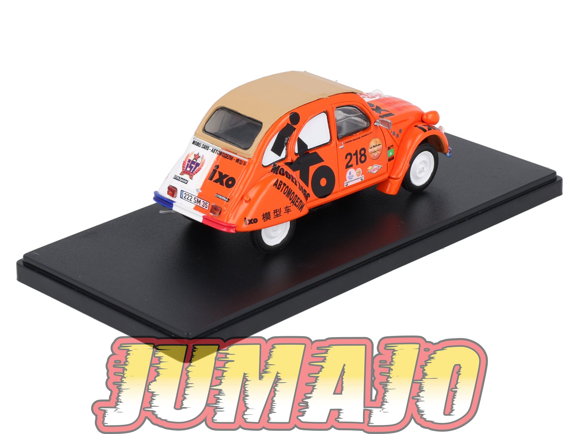 Eligor 1/43 Citroën 2CV N°12 Surf Australienne – Auto Plus – Modèle Neuf Sous Blister