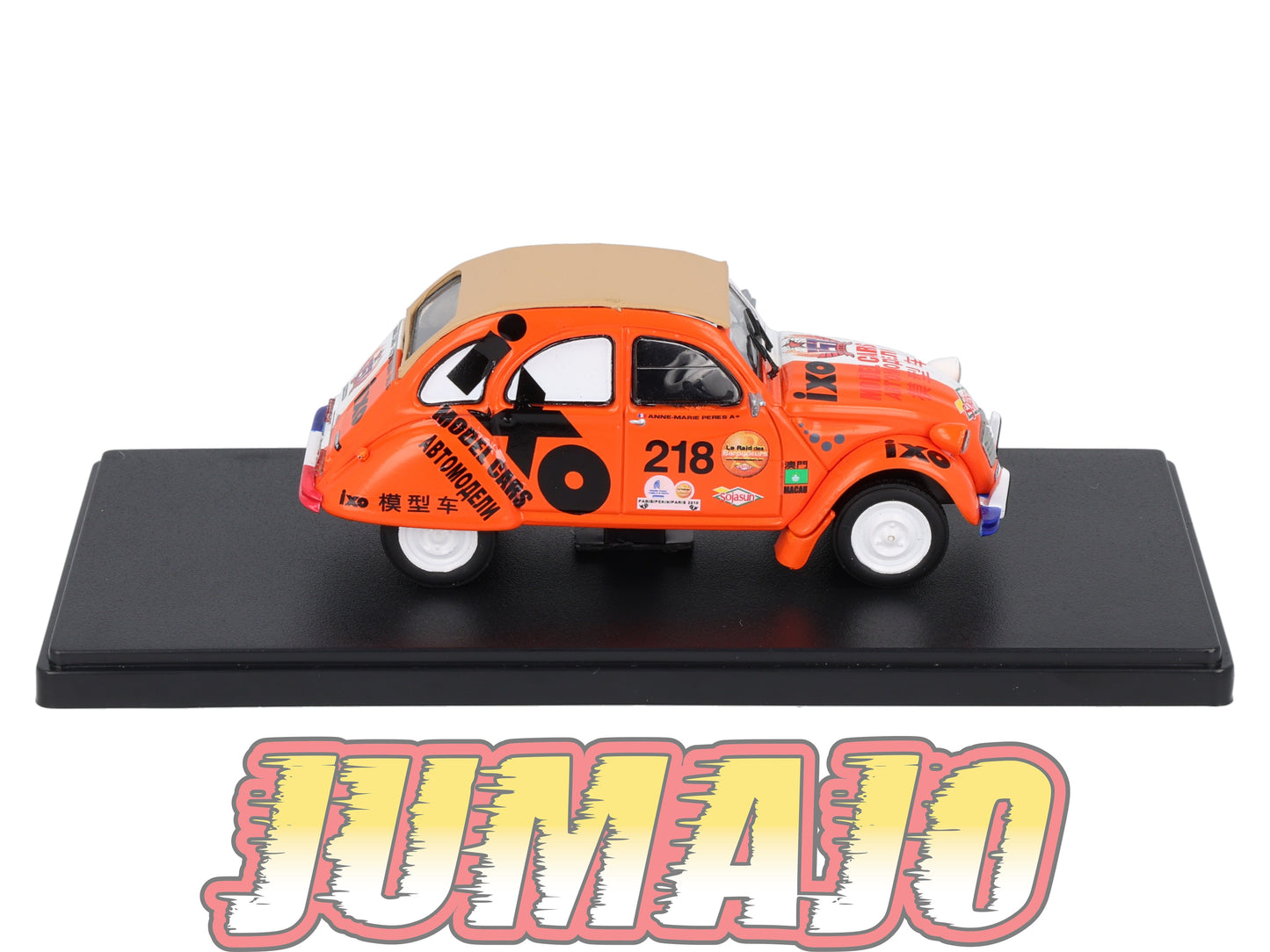 2CVAP51 Voiture 1/43 ELIGOR Auto plus : CITROEN 2CV Paris / Pekin