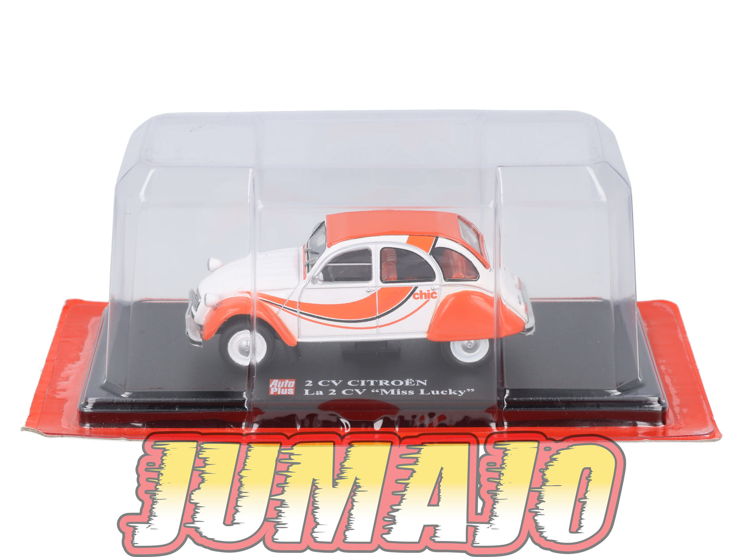 2CVAP52 Voiture 1/43 ELIGOR Auto plus : CITROEN 2CV La 2CV Miss Lucky