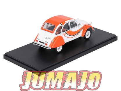 2CVAP52 Voiture 1/43 ELIGOR Auto plus : CITROEN 2CV La 2CV Miss Lucky