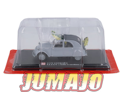 2CVAP53 Voiture 1/43 ELIGOR Auto plus : CITROEN 2CV n°36 boîte à sardines