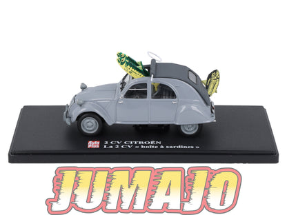 2CVAP53 Voiture 1/43 ELIGOR Auto plus : CITROEN 2CV n°36 boîte à sardines