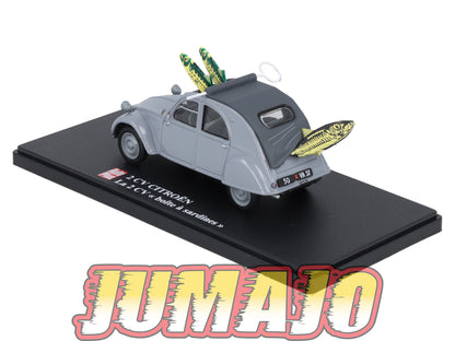 2CVAP53 Voiture 1/43 ELIGOR Auto plus : CITROEN 2CV n°36 boîte à sardines