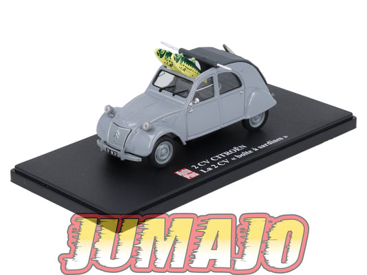 2CVAP53 Voiture 1/43 ELIGOR Auto plus : CITROEN 2CV n°36 boîte à sardines