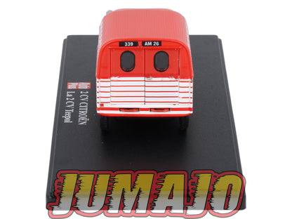 2CVAP54 voiture 1/43 ELIGOR Auto plus : CITROEN 2CV n°33 Camionnette TEEPOL SHELL