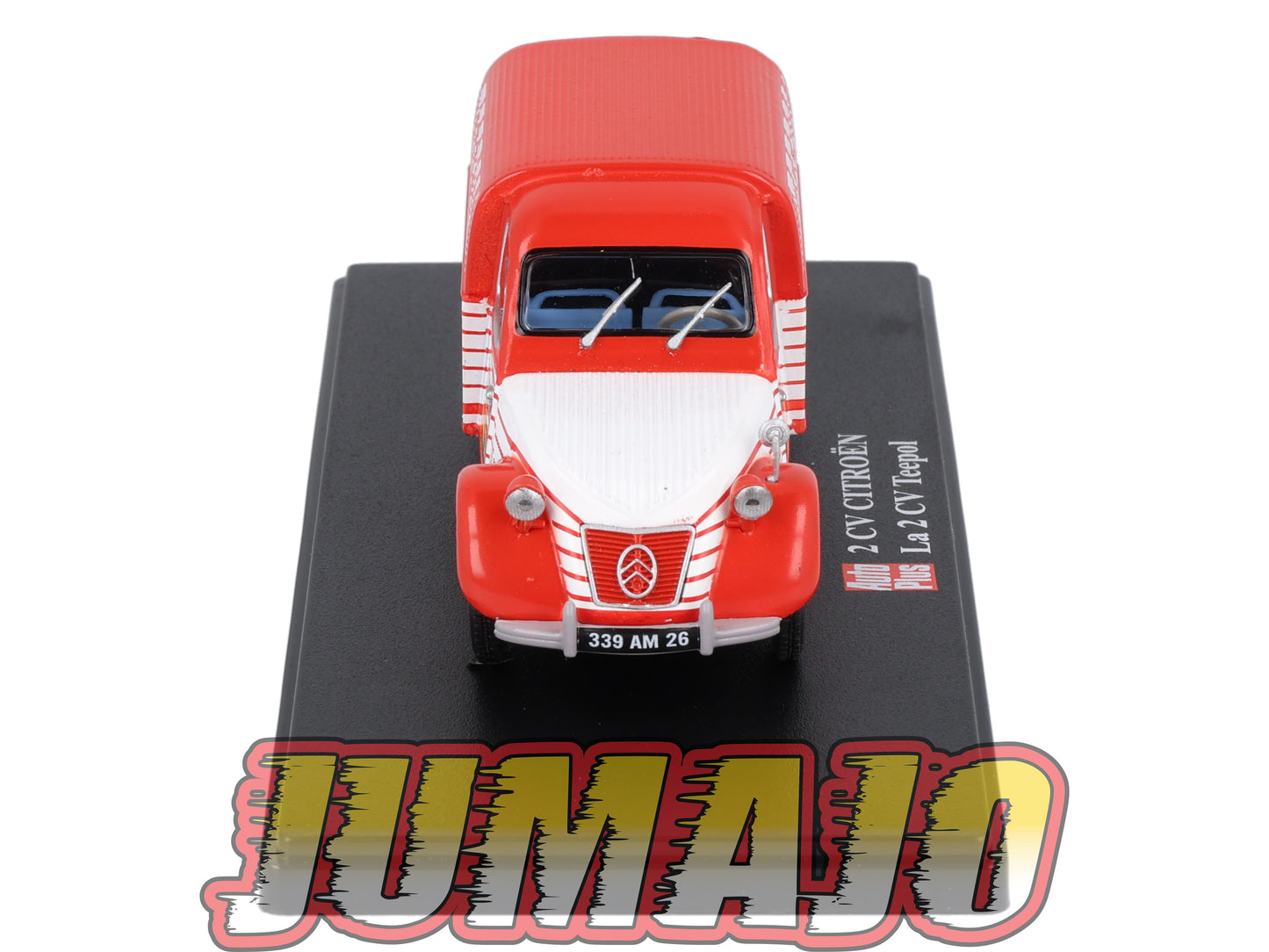 2CVAP54 voiture 1/43 ELIGOR Auto plus : CITROEN 2CV n°33 Camionnette TEEPOL SHELL