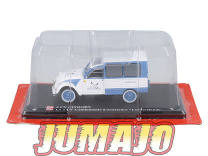 2CVAP56 Voiture 1/43 ELIGOR Auto plus : CITROEN 2CV Camionnette D'Assistance Les Goelands