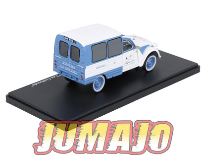2CVAP56 Voiture 1/43 ELIGOR Auto plus : CITROEN 2CV Camionnette D'Assistance Les Goelands