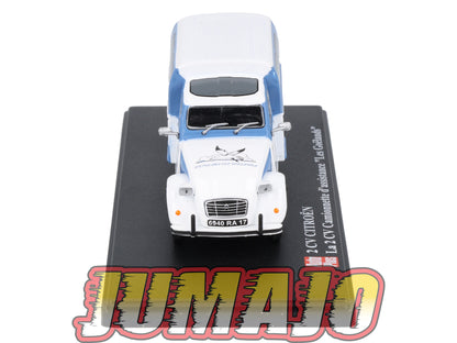 2CVAP56 Voiture 1/43 ELIGOR Auto plus : CITROEN 2CV Camionnette D'Assistance Les Goelands