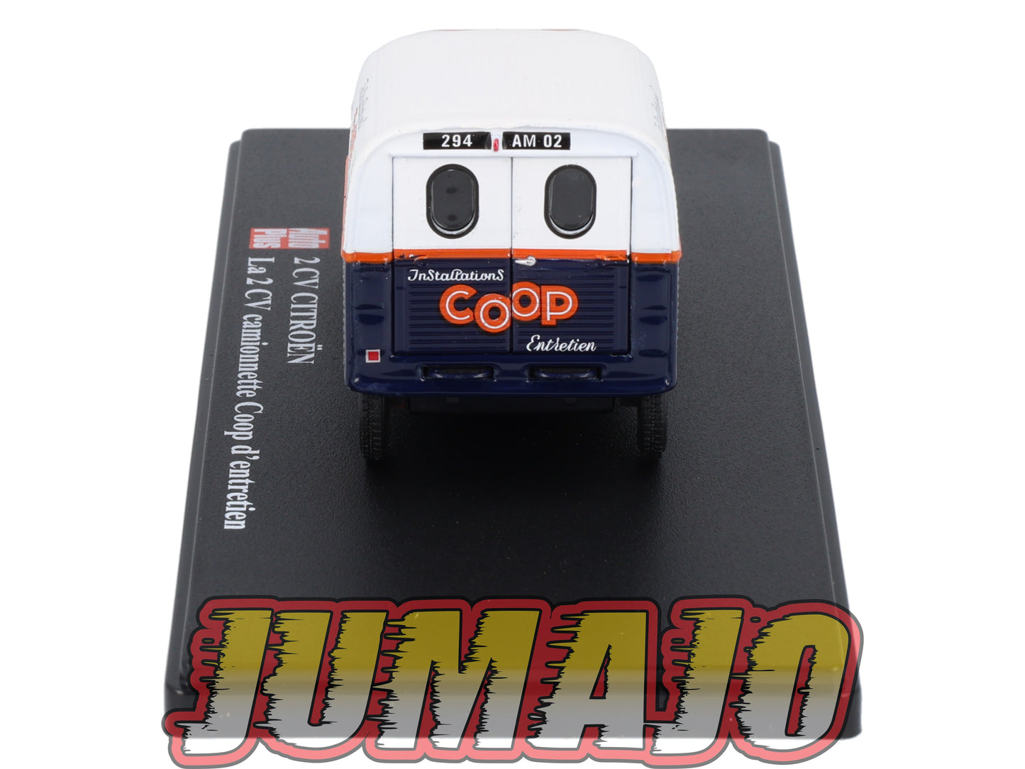 2CVAP57 Voiture 1/43 ELIGOR Auto plus : CITROEN 2CV n°35 camionette COOP entretien