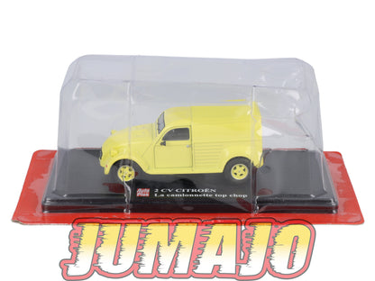 2CVAP60 voiture 1/43 ELIGOR Autoplus : CITROEN 2CV n°14 camionnette TOP CHOP