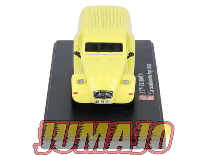 2CVAP60 voiture 1/43 ELIGOR Autoplus : CITROEN 2CV n°14 camionnette TOP CHOP
