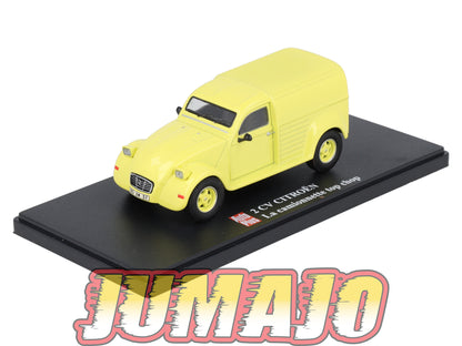 2CVAP60 voiture 1/43 ELIGOR Autoplus : CITROEN 2CV n°14 camionnette TOP CHOP