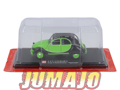 2CVAP62 voiture 1/43 ELIGOR Auto plus : CITROEN 2CV n°29 : charleston spécial