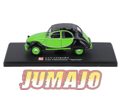 2CVAP62 voiture 1/43 ELIGOR Auto plus : CITROEN 2CV n°29 : charleston spécial