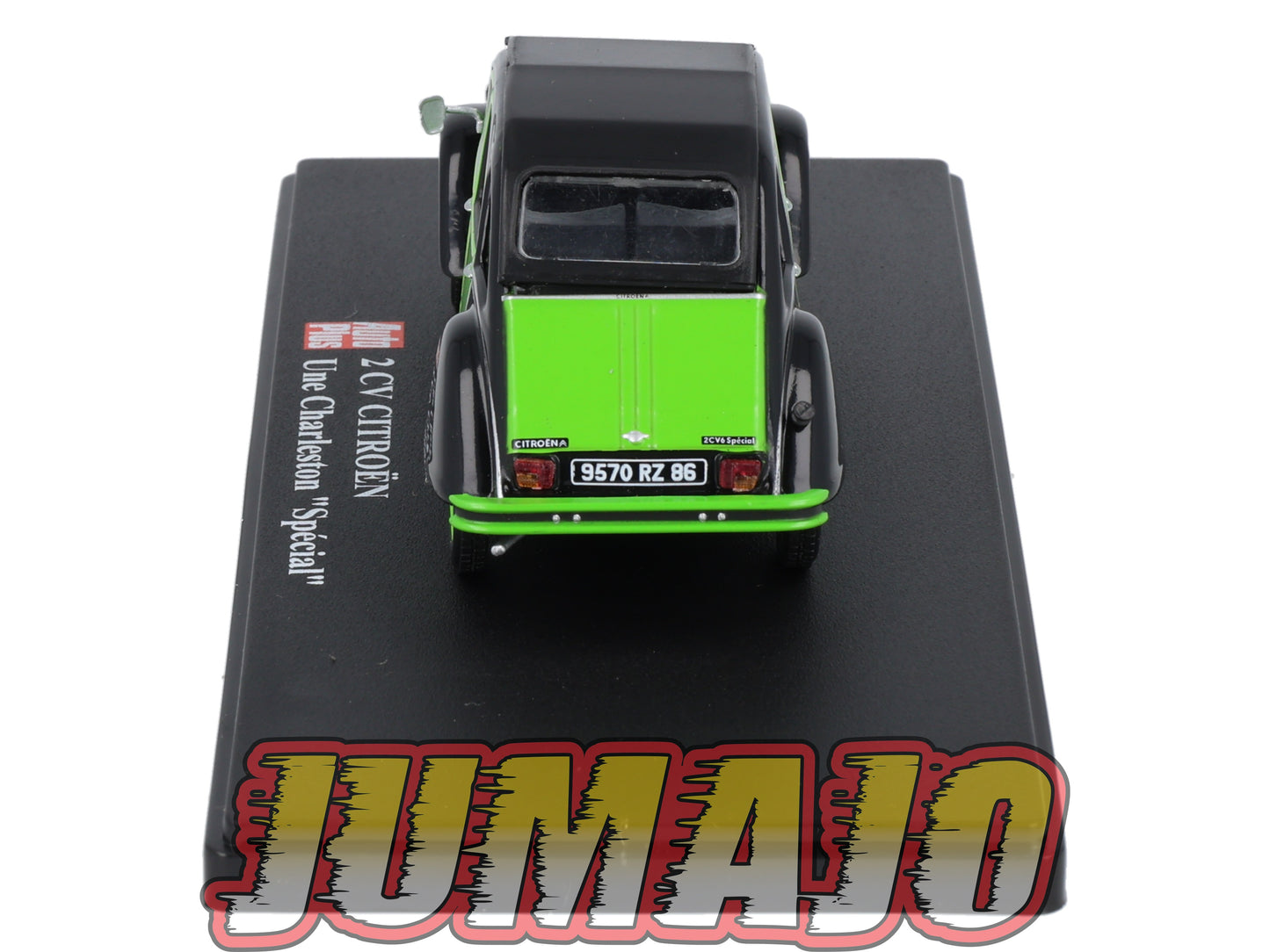 2CVAP62 voiture 1/43 ELIGOR Auto plus : CITROEN 2CV n°29 : charleston spécial