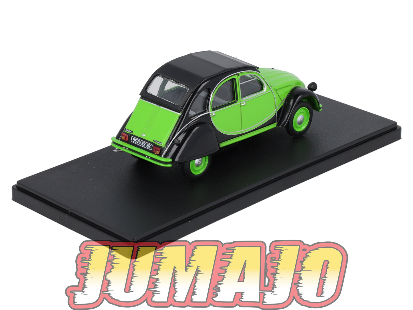 2CVAP62 voiture 1/43 ELIGOR Auto plus : CITROEN 2CV n°29 : charleston spécial