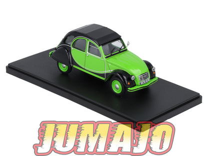 2CVAP62 voiture 1/43 ELIGOR Auto plus : CITROEN 2CV n°29 : charleston spécial