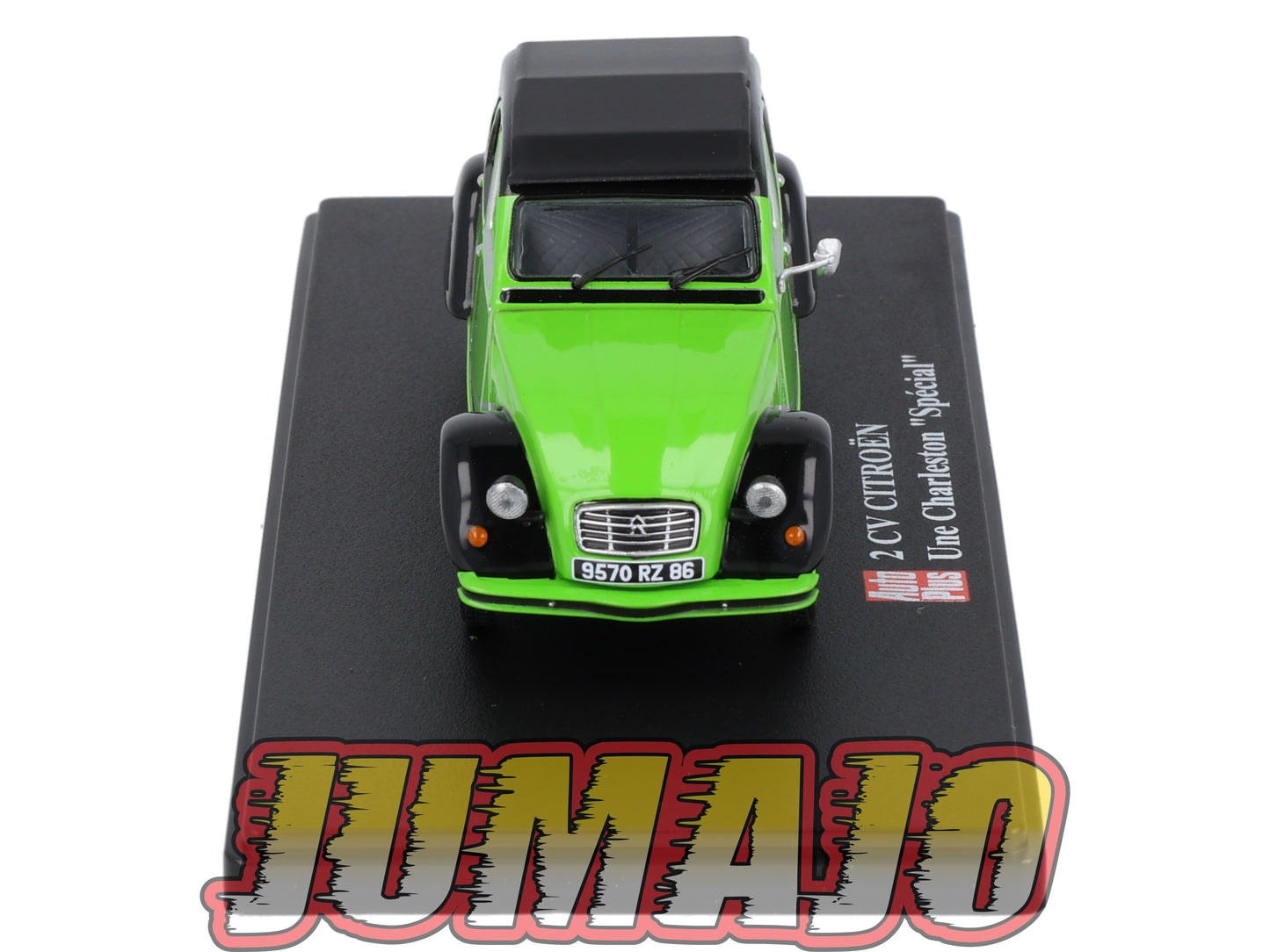 2CVAP62 voiture 1/43 ELIGOR Auto plus : CITROEN 2CV n°29 : charleston spécial