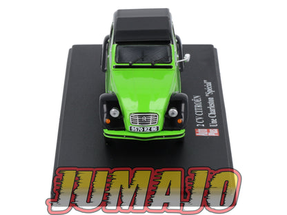 2CVAP62 voiture 1/43 ELIGOR Auto plus : CITROEN 2CV n°29 : charleston spécial