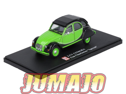 2CVAP62 voiture 1/43 ELIGOR Auto plus : CITROEN 2CV n°29 : charleston spécial