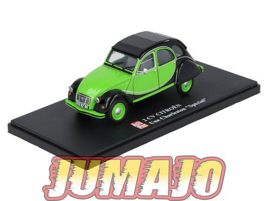 2CVAP62 voiture 1/43 ELIGOR Auto plus : CITROEN 2CV n°29 : charleston spécial
