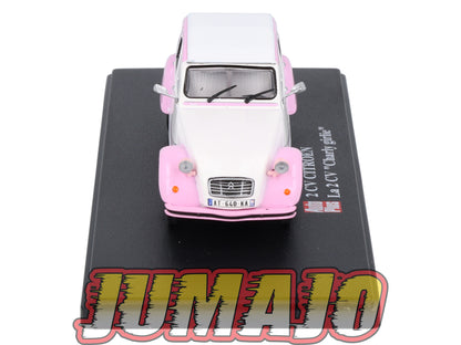 2CVAP63 Voiture 1/43 ELIGOR Auto plus : CITROEN 2CV Charly Girlie
