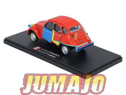 2CVAP64 Voiture 1/43 ELIGOR Auto plus : CITROEN 2CV n°22 Cubiste Picasso