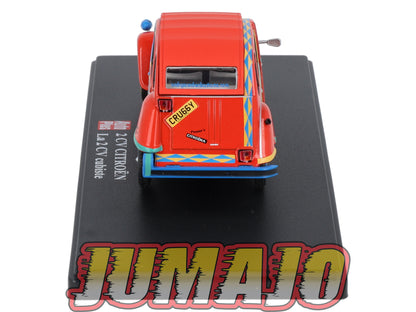 2CVAP64 Voiture 1/43 ELIGOR Auto plus : CITROEN 2CV n°22 Cubiste Picasso