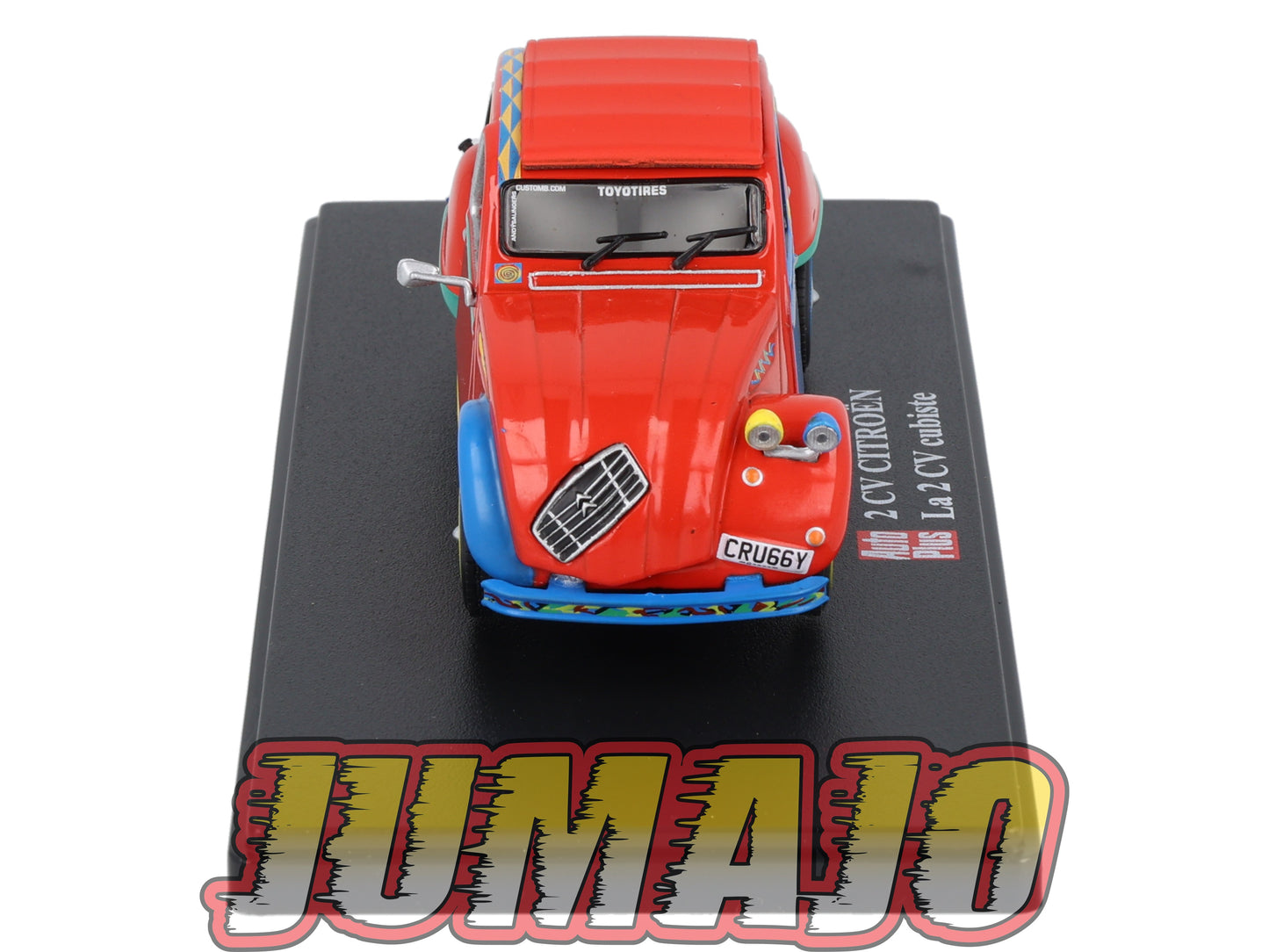 2CVAP64 Voiture 1/43 ELIGOR Auto plus : CITROEN 2CV n°22 Cubiste Picasso