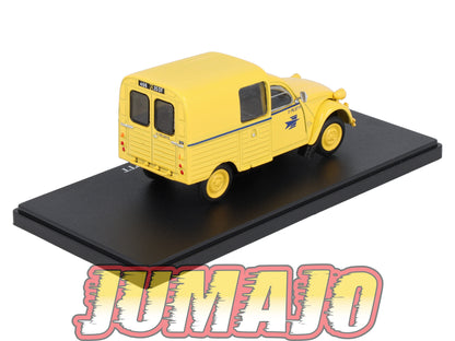 2CVAP66 Voiture 1/43 ELIGOR Auto plus : CITROEN 2CV AKS 400 La Poste