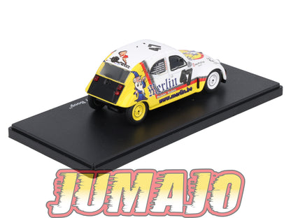 2CVAP68 Voiture 1/43 ELIGOR Auto plus : CITROEN 2CV Racing Cup Betty Boop